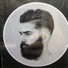 Rapid Beard Beard Straightener For Men Ionic Fast Heated Straightening Brush Hot Electric