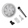 Portable Tripod Stand Fan USB Rechargeable Camping Hanging Fan with