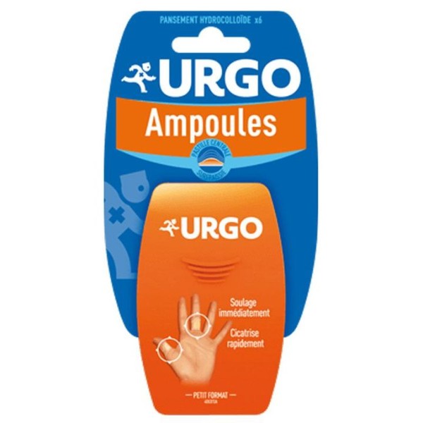 URGO AMPOULES TRAITEMENT PETIT FORMAT BOÎTES DE 6