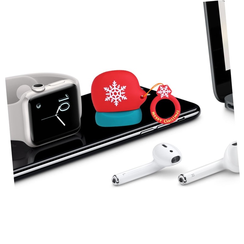 jojofuny 2pcs Cover Wireless Headset Travel Case with Ring Rope
