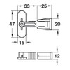 Hafele Drawer & Panel Connectors 10 Pack