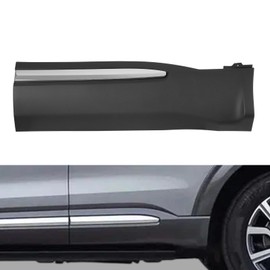 Rear Lower Door Molding Cover Trim, for 2020 2021 Ford Explorer Door Body Side Molding Cover Trim (Left Driver Side Rear)