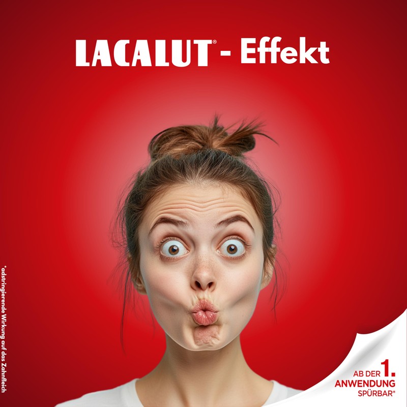 Lacalut Active Tooth Cream, 100 ml Toothpaste, Immediately Noticeable Firming