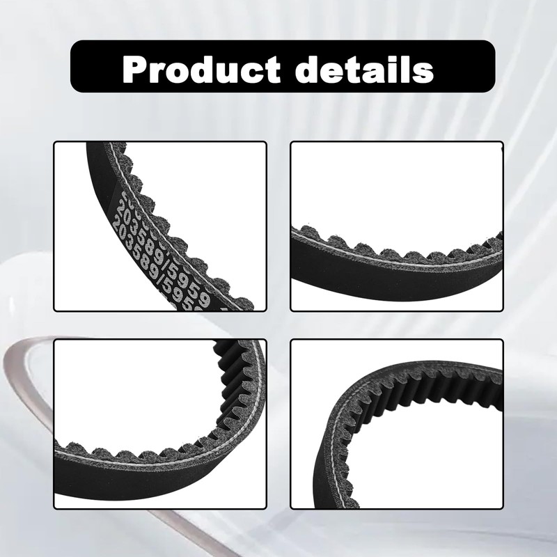 30 Series Go Kart Drive Belt KT196 Drive Belt Replacement