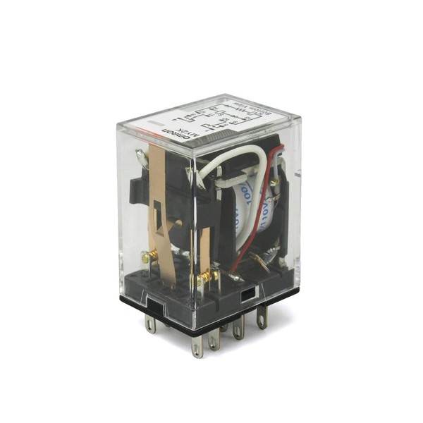 omron Mini Power Relay Latching Type 2 Pole Single Contact Plug In Terminal No Indicator Light (Official Product Model Number: MY2K AC24)