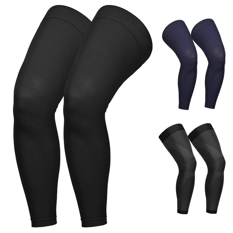 KEKING Full Leg Compression Sleeves, Unisex, Thigh High Compression Stocking