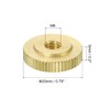 sourcing map Knurled Thumb Nuts, 6Pcs M6 x D20mm x