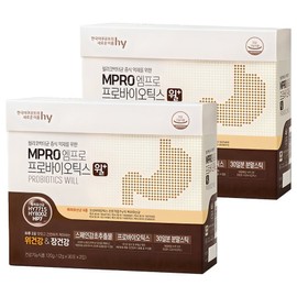 Empro Probiotics Will Plus Lactic Acid Bacteria, 120g, 2 Pieces / 엠프로 프로바이오틱스 윌 플러스 유산균, 120g, 2개