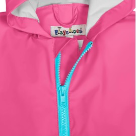 Playshoes Unisex Children's Rain Overalls Mud Suit Rainwear, pink