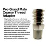 Pro-Graad Aluminum Male Coarse Thread Adapter - Converts Drywall Corner