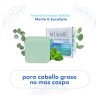 Acondicionador Solido Mu&me Menta & Eucalipto 140gr
