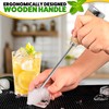Ice Pick Tool with Stainless Steel Needle & Wooden Handle