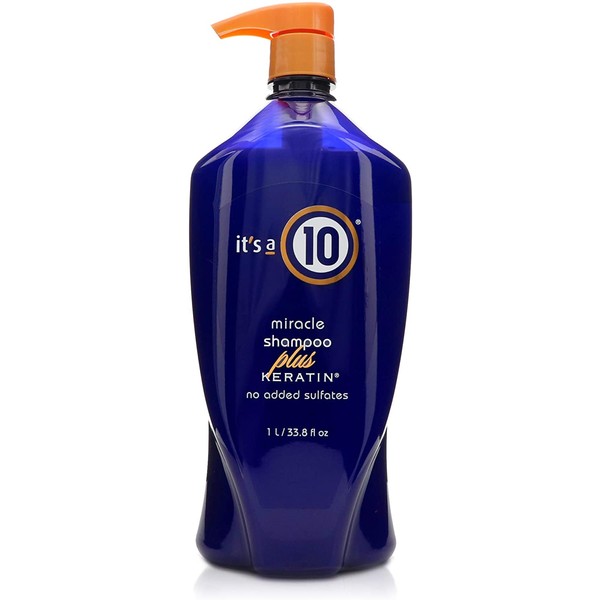 It's a 10 Haircare Miracle Shampoo Plus Keratin, 33.8 fl. oz.