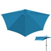 Btstil Half Parasol Replacement Roof, 5 Struts Semi-Circular Parasol Replacement
