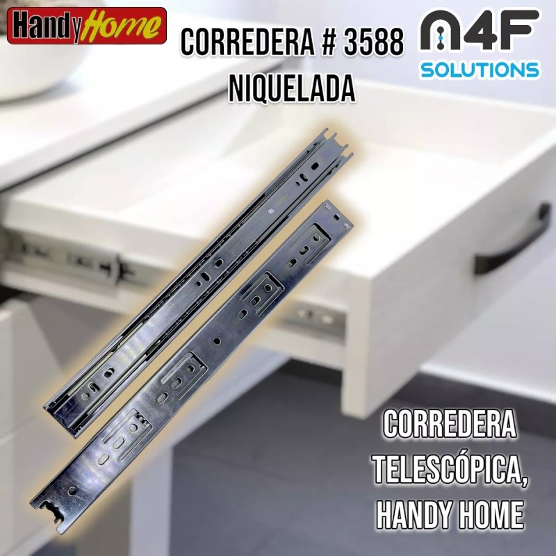 Handyhome Corredera Cajón Handy Home 35cm X 3.5cm 1 Paquete