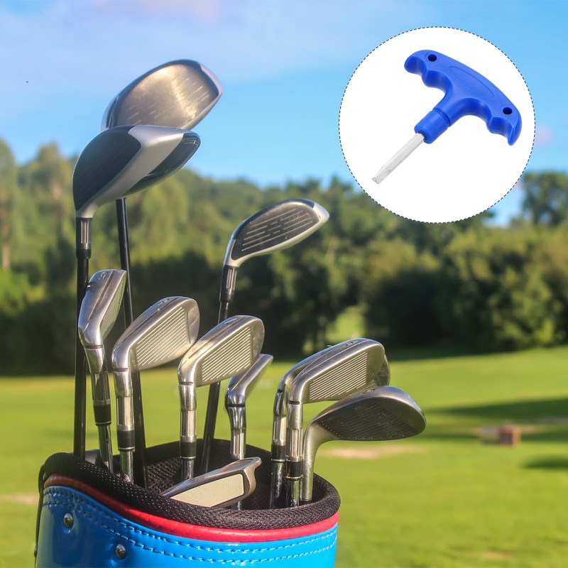 sourcing map 2pcs Golf Spike Wrench Tool 4.3mm Golf Torque