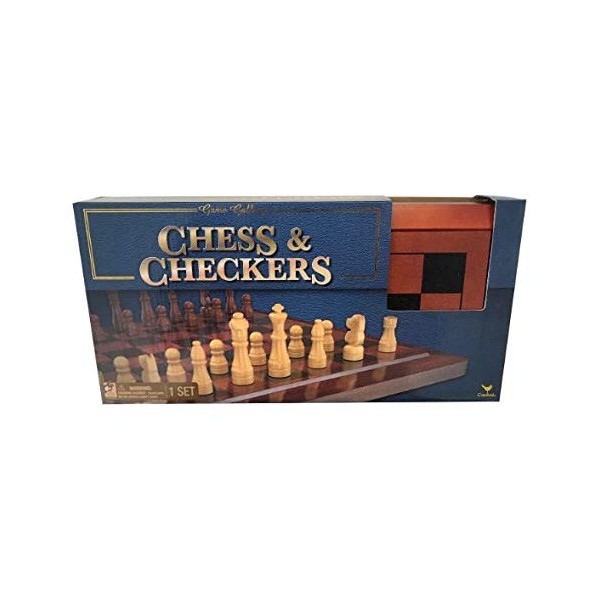 Cardinal Game Gallery Chess & Checkers Wood Set
