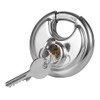 2 Pack 2-3/4 Discus Lock 70mm Stainless Steel Round Padlock