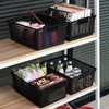 Guankan Kitchen Storage Basket Bin Set of 3, Plastic Organizer