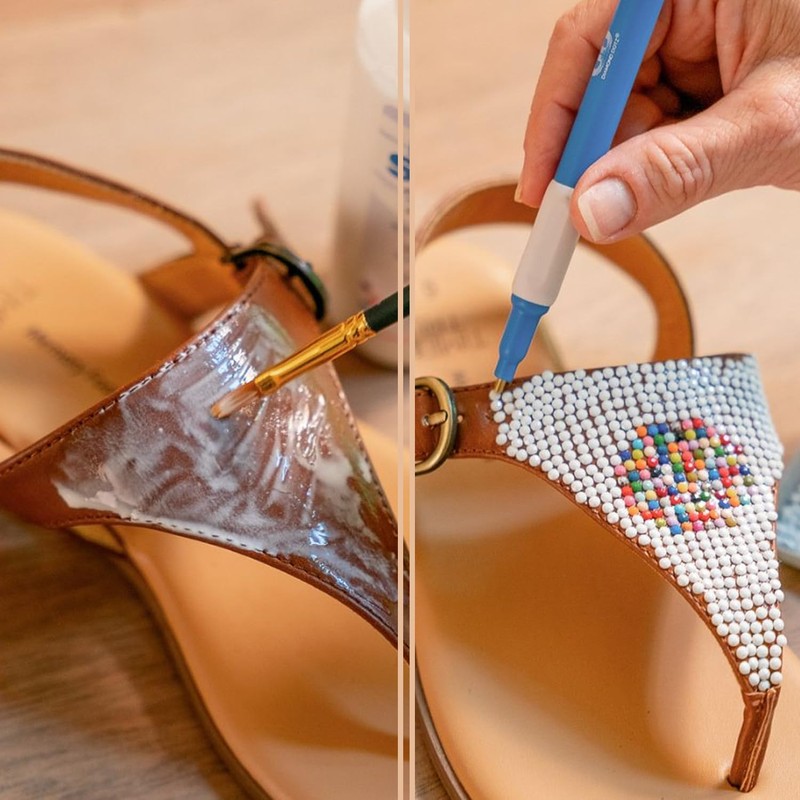 Diamond Dotz Accessories Dotz Stick, Clear Diamond Dotz Glue, 4oz