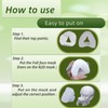 4 Pack Nasal CPAP Mask Liners Compatible with Medium Size