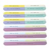 10pcs Nail File Reusable Washable Multi Functional 7 Steps DIY
