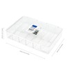 Addis Multi Compartment Clear Acrylic Make Up Cosmetic Craft Diy