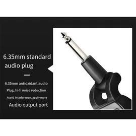 Fahgaer Wireless Guitar Transmitter and Receiver Audio Transmitter for Electric Guitar