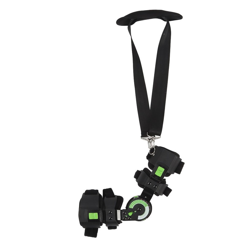 Adjustable Hinged Elbow Brace with Strap Sling Rehabilitation Support Corrective