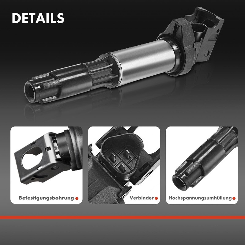 Frankberg 3 x Ignition Coil Petrol Compatible with 3 Series