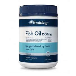 Faulding Remedies Fish Oil 1500mg 200 Capsules