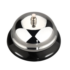 Wetco Big Call Bell. Desk Bell Service Bell for Hotels, Schools, Restaurants, Reception Areas, Hospitals, Warehouses. The Porter Kitchen Restaurant Bar and Classic Concierge Service Hotel Bell (3.3in)