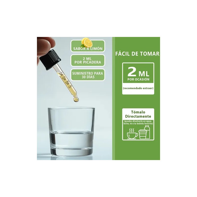Inositol Myo D-chiro 40:1 Suplemento Vitamina B6 Gotas Mujer Sabor
