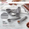 KitchenAid Universal Measuring Spoon Set, 5-Piece, Gray