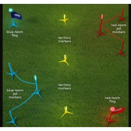 Squad Hero Capture The Flag Illuminated Play Set 10 Players New In Box NIB