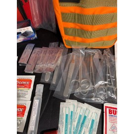 UltimateSurvivalCo Off Grid  First Aid Kit Surgery Bag Medical Molle Emergency Survival Supplies