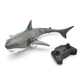 Mikamax RC Shark - Remote Controlled Shark Toy - Water Toy - RC Boat - 36.5 cm