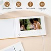 EclatView “MEMORIES” Video Greeting Book – Linen Hardcover with Gold