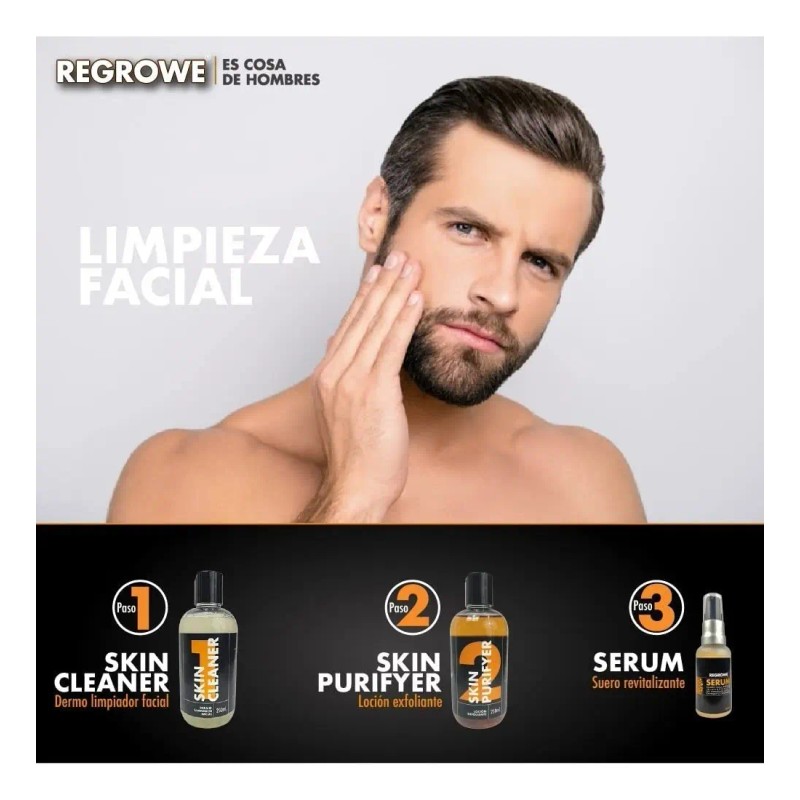 Regrowe - Skin Puryfyer - Loción Exfoliante - Paso 2