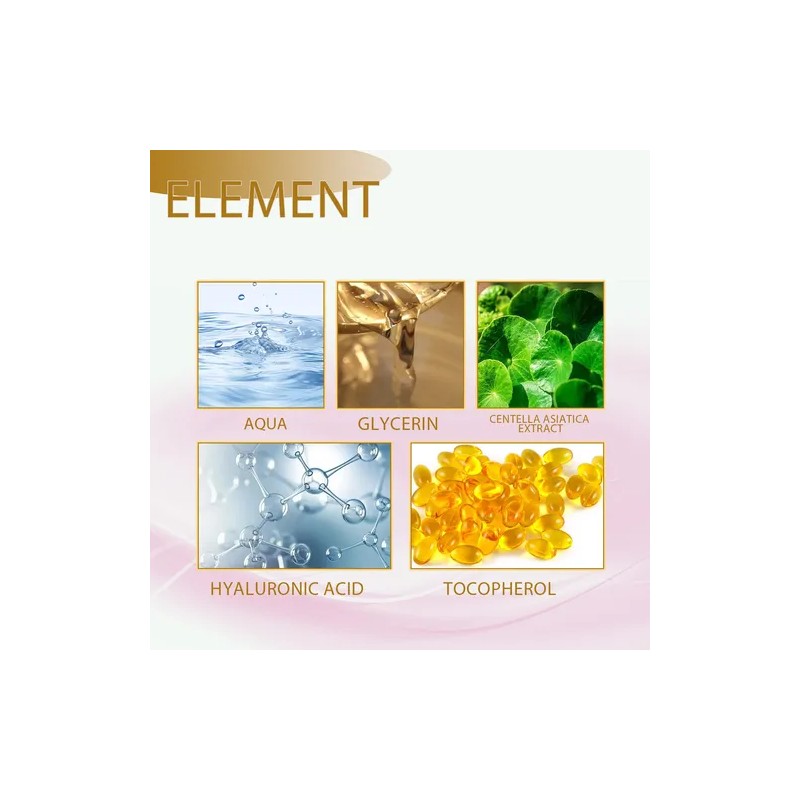 3 Piezas Sérum Centella Asiática Hidratante Suave