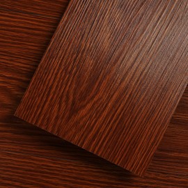 VallisCo 36-Pack Peel and Stick Vinyl Flooring - Self-Adhesive Waterproof Vinyl Flooring for Bedroom, Kitchens, Living Spaces, Unique Design, Easy to Install Floor Covers 54 Sq. Ft Red Brown