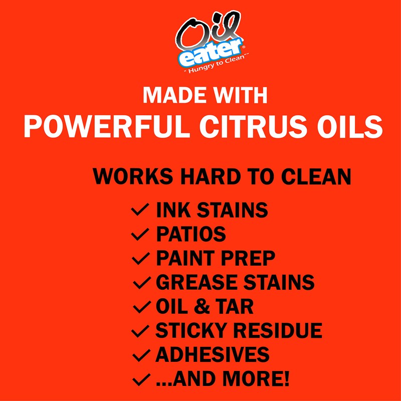 Oil Eater ORANGE Premium Cleaner and Degreaser - 32oz -