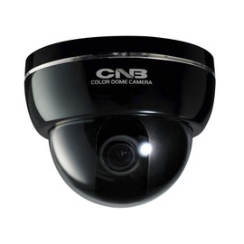 Security Camera Dummy Simulated CCTV Camera with Real Body Case, Indoor, Black - CNB DBM-24VD Bx