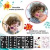 Mekkyes Children's Make-Up Set, 22 Colours, Washable Make-Up, Children's Face
