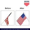 Flagpole or Flag Pole Kit | Spinning & Tangle Free