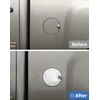 DSWSQ Chrome Fuel Filler Gas Door Cover Fit for 2007-2013