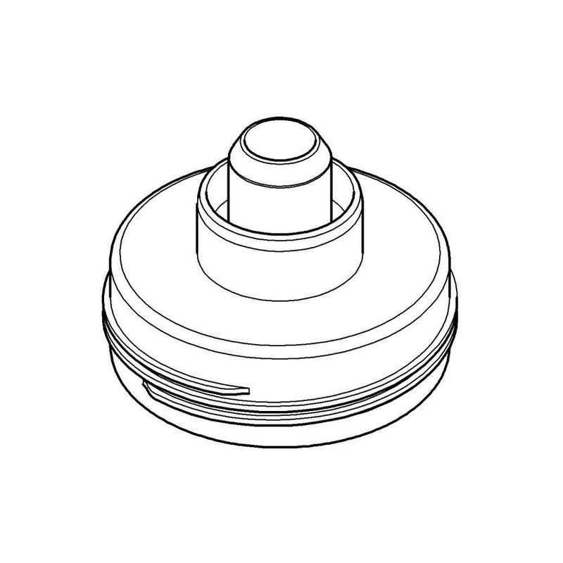 GROHE 40694000 Blue Cleaning Cartridge Adapter
