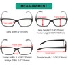 Eyekepper Eyekepper 5 Pack Reading Glasses for Men Spring Hinges