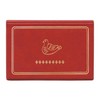 HIGHTIDE GB243 New Retro Passbook Case (Bird) Red, red