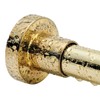 BRIOFOX Spring Tension Curtain Rod 43-73 Inches, Rust-Resistance and Non-Slip